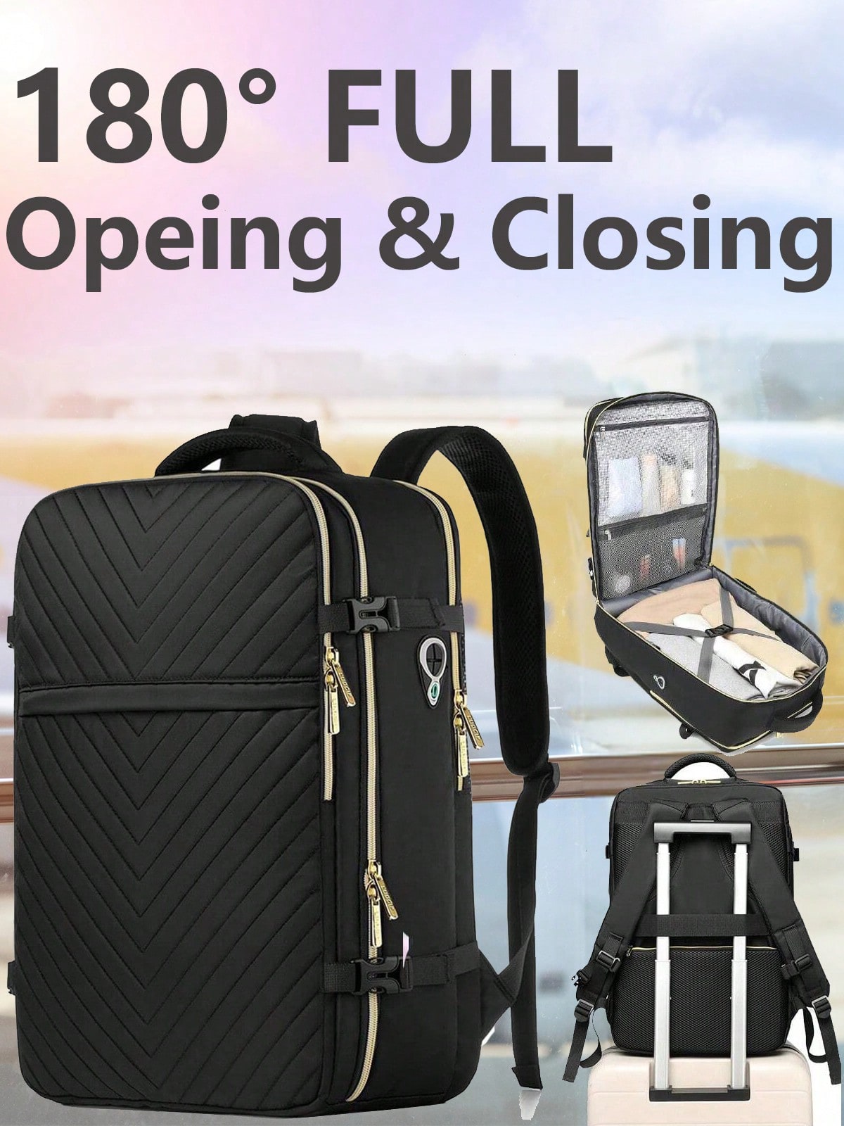 Women Bags Waterproof - Large Carry On Travel Backpack -