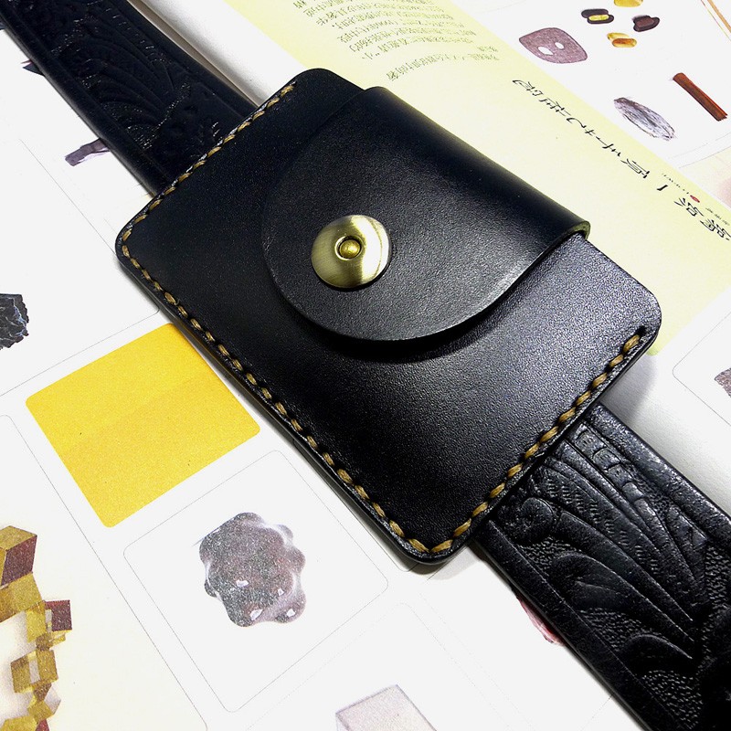Women Bags Handmade - Blongk Ultra thin Waist Bag Genuine