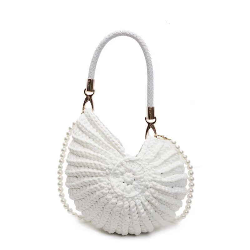 Creative Conch Shaped Crochet  - огляд і ціна Women Bags Handmade