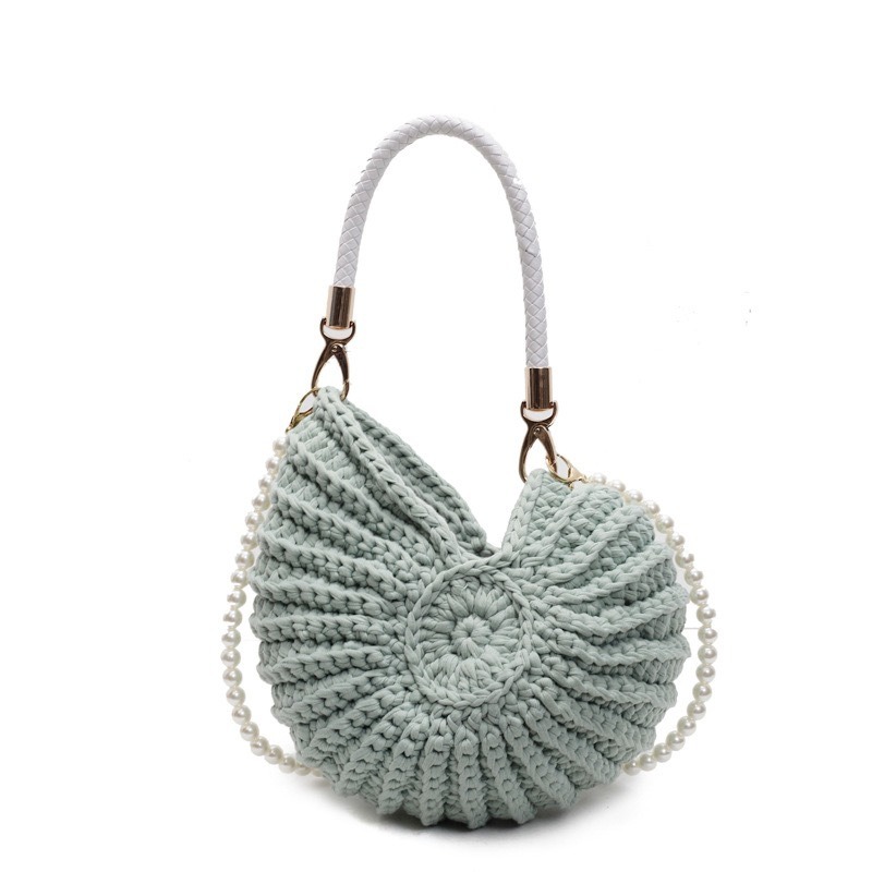 Creative Conch Shaped Crochet  - огляд і ціна Women Bags Handmade