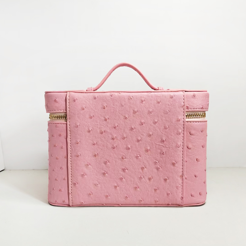Luxury Ostrich Mock Women Make - огляд і ціна Women Vanity Bags