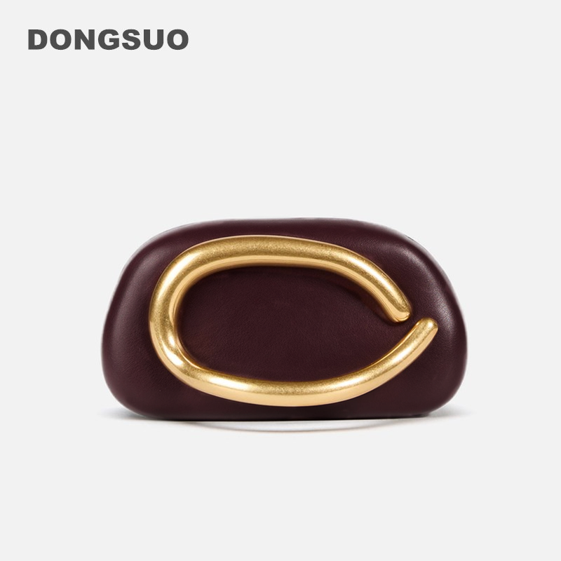 Gold Closure Box Clutch Bag wo - огляд і ціна Women Bags Zara