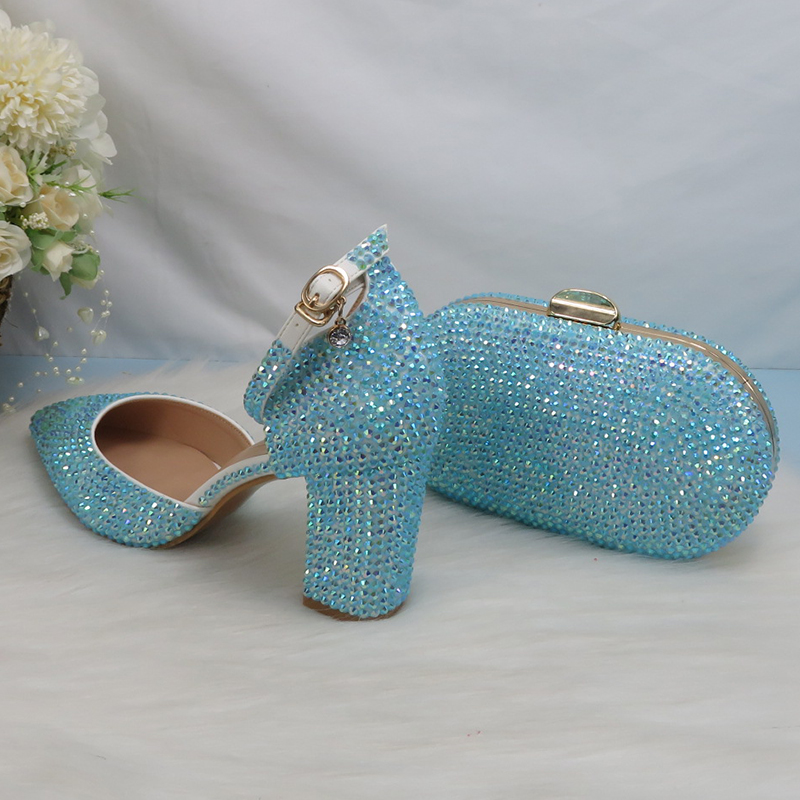 2025 New Arrival Blue Green AB - огляд і ціна Women Bags For Party