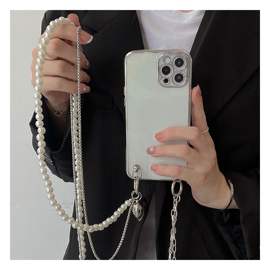 Long Pearl Phone Lanyard Handm - огляд і ціна Women Bags Handmade