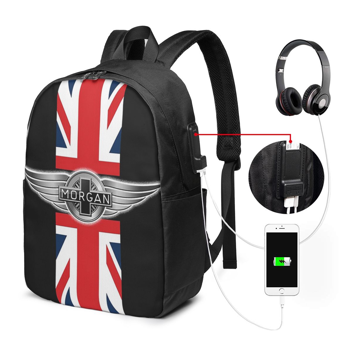 Morgan Motor Car Company Backp - огляд і ціна Women Bags Laptop