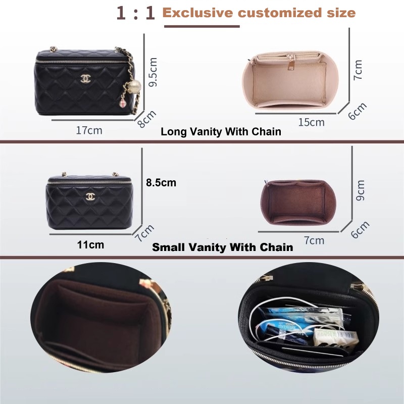 Felt Insert Bag Organizer for  - огляд і ціна Women Vanity Bags