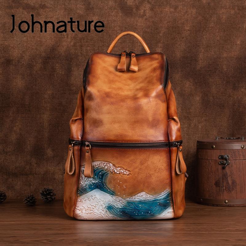 Johnature Genuine Leather Wome - огляд і ціна Women Bags Handmade