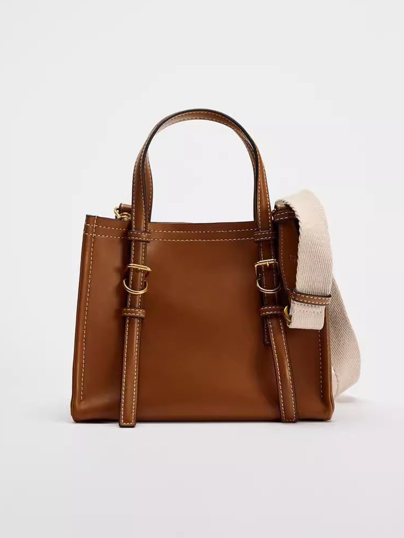 Cross border 2024 brown yellow - огляд і ціна Women Bags Zara