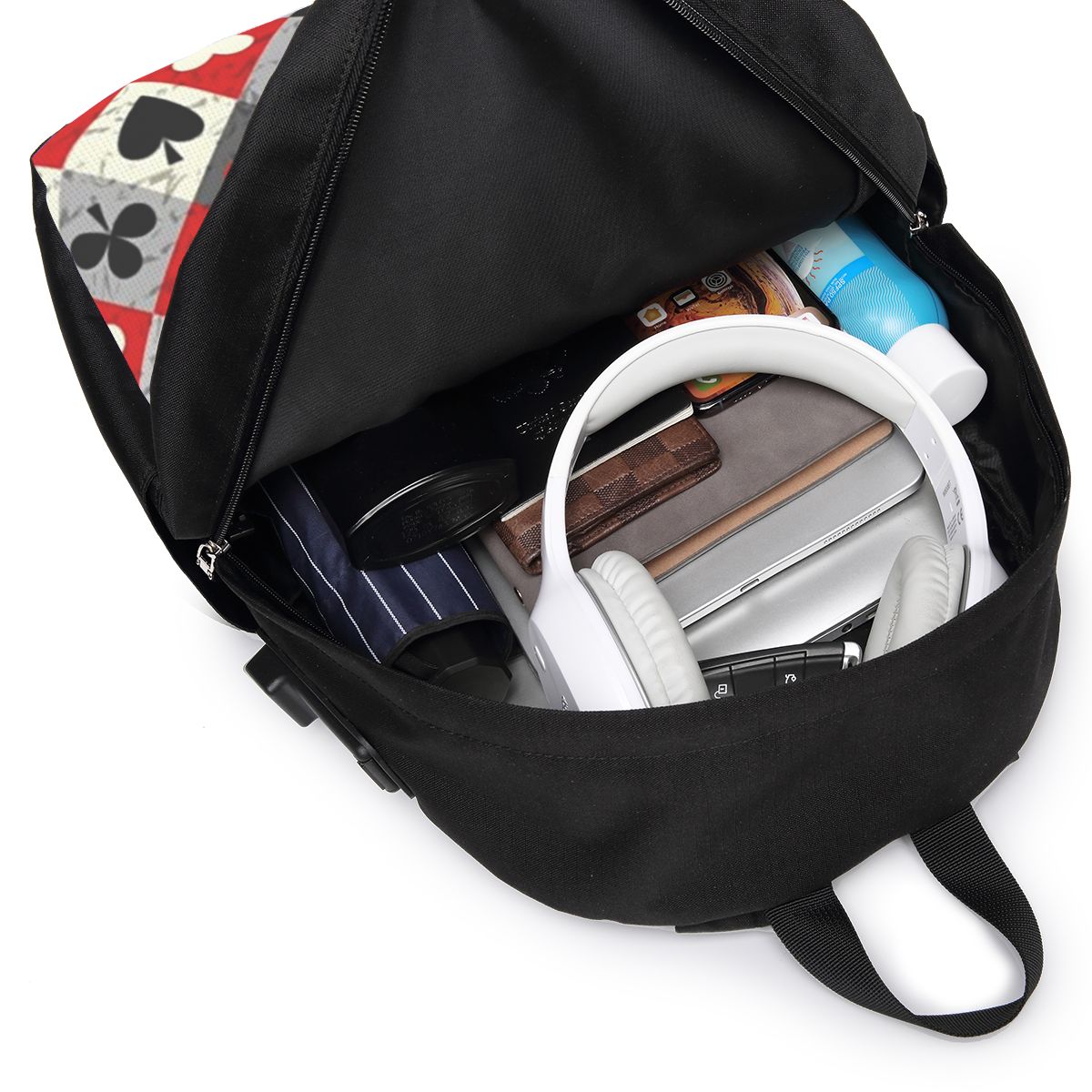 Playing Cards Poker Print Back - огляд і ціна Women Bags Laptop