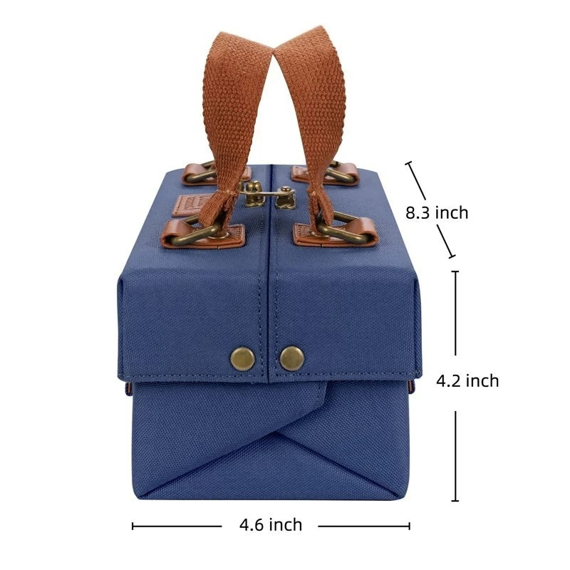 Leather Magnetic Makeup Tote B - огляд і ціна Women Vanity Bags
