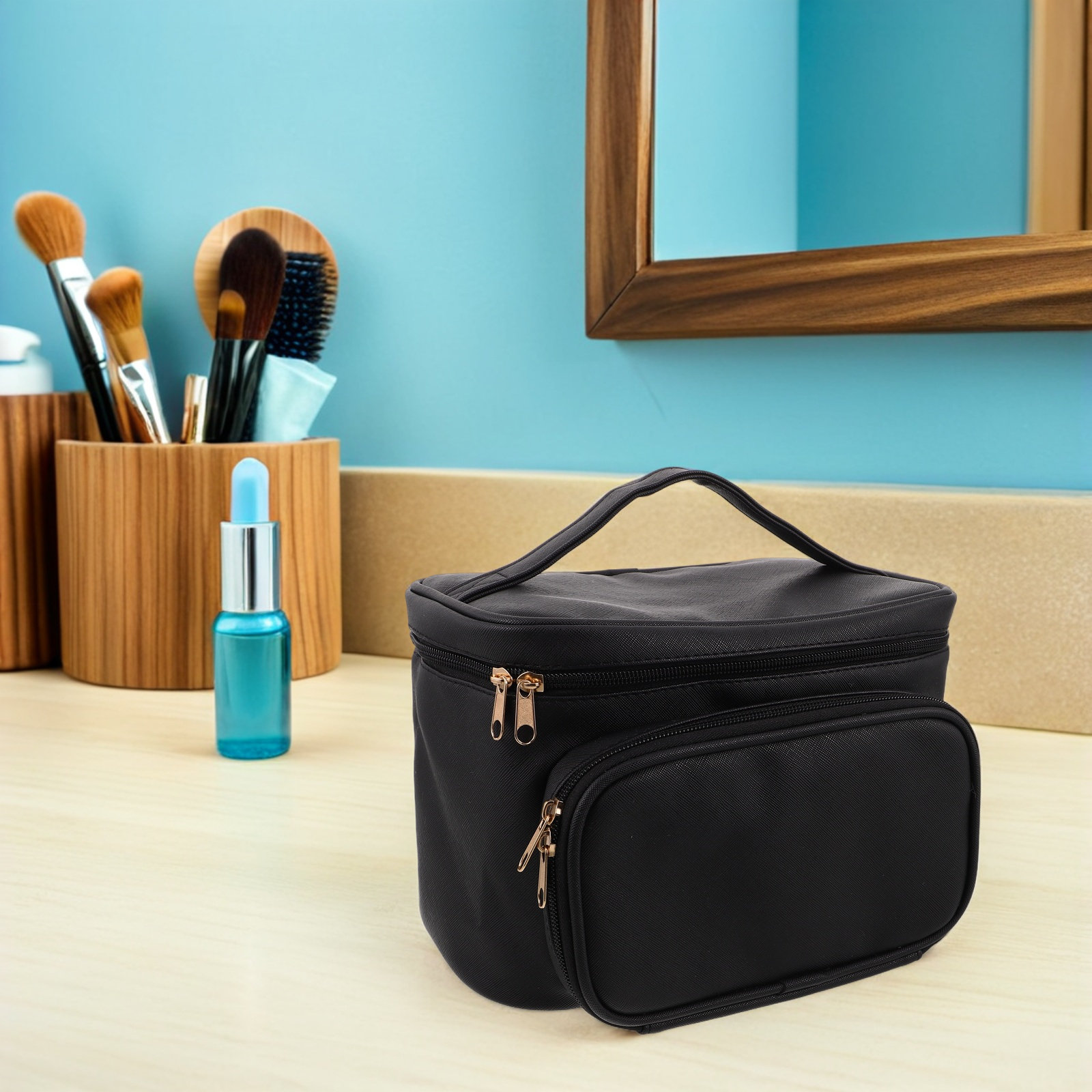 Waterproof PU Makeup Bag for W - огляд і ціна Women Vanity Bags