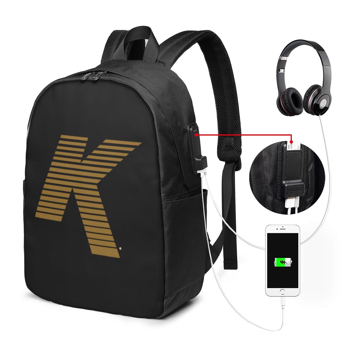 Zildjian K Logo Backpack Trave - огляд і ціна Women Bags Laptop