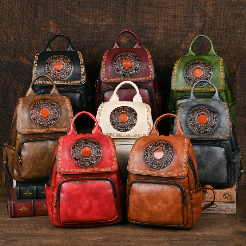 Johnature 2026 New Vintage Han - огляд і ціна Women Bags Handmade