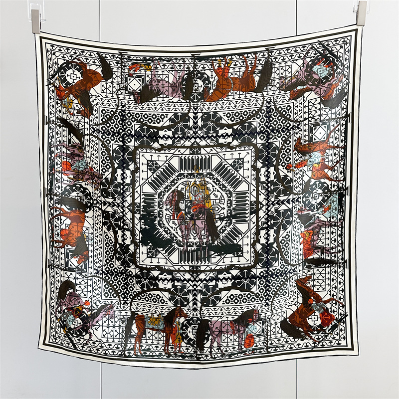 14mm Silk Scarf Luxury Square  - огляд і ціна Women Bags Handmade