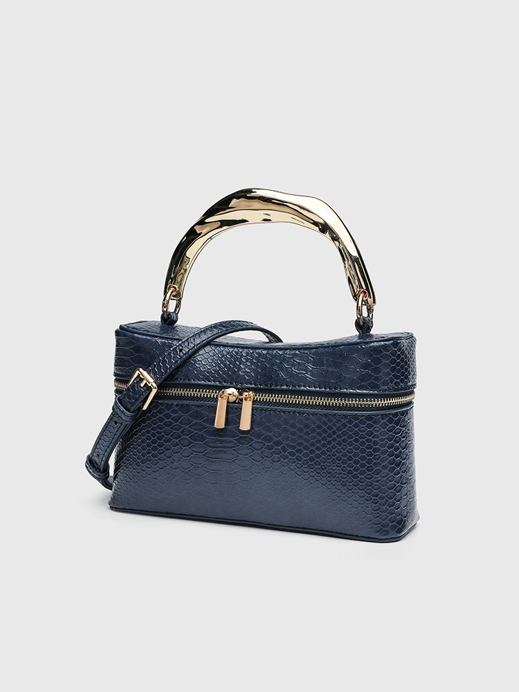PU Leather Box Bag Crocodile E - огляд і ціна Women Vanity Bags
