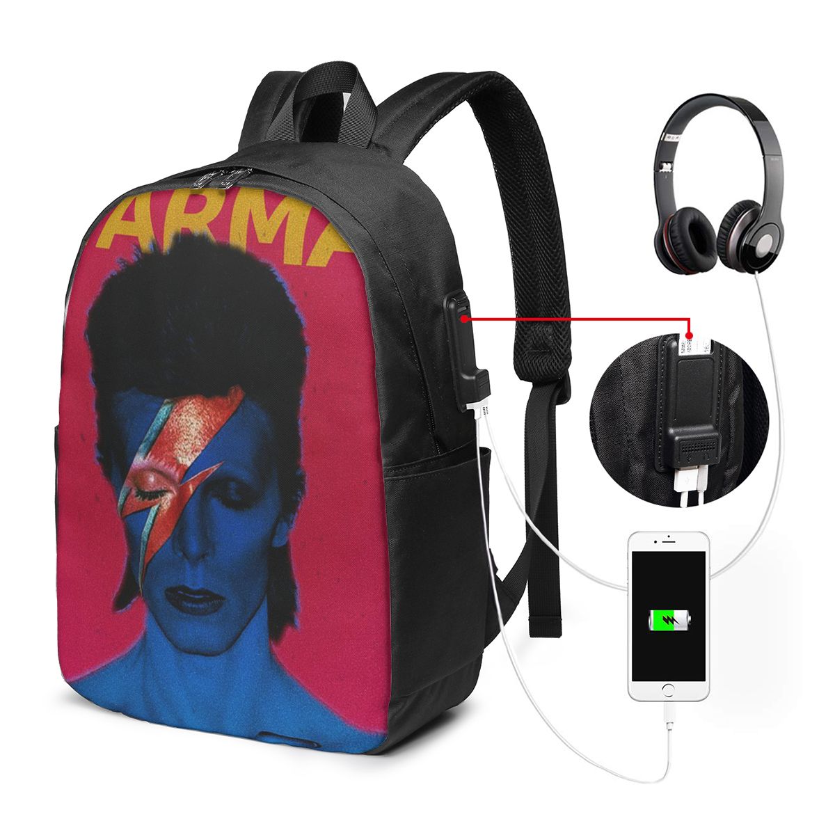 Davids Bowied Backpack Travel  - огляд і ціна Women Bags Laptop