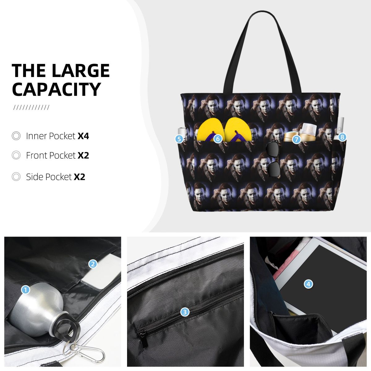 Michael Myers Beach Tote Bag S - огляд і ціна Women Bags Myer