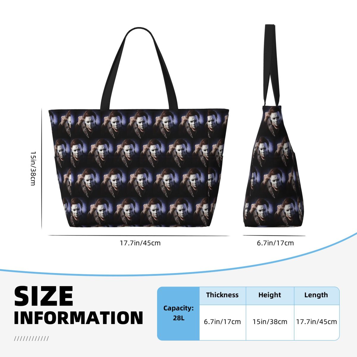 Michael Myers Beach Tote Bag S - огляд і ціна Women Bags Myer