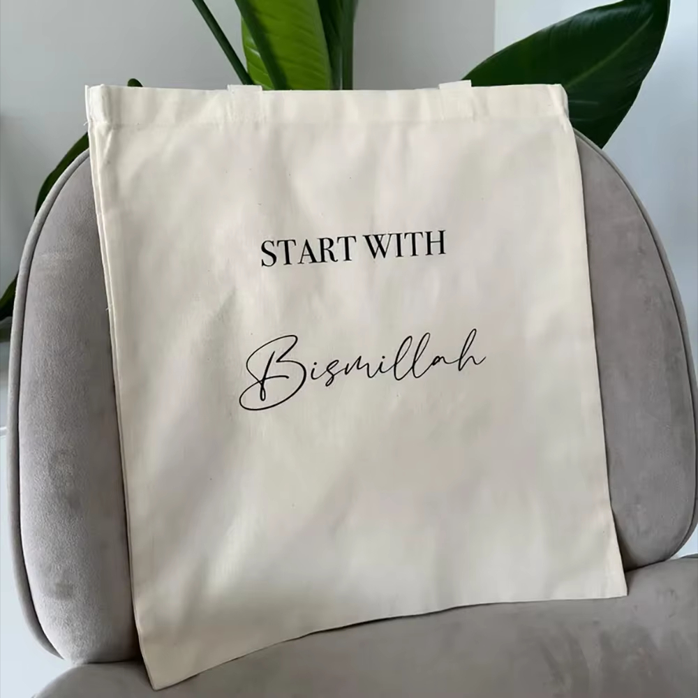 Start with Bismillah Tote Bag  - огляд і ціна Women Bags For Eid