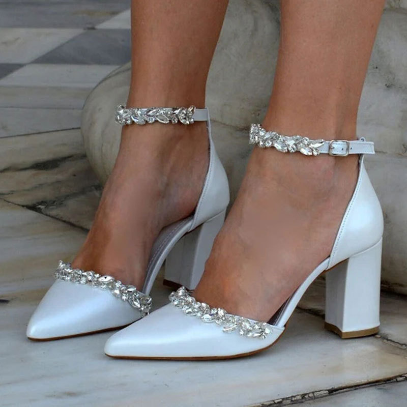 Pointed High Heel Thick Heel S - огляд і ціна Women Bags For Party