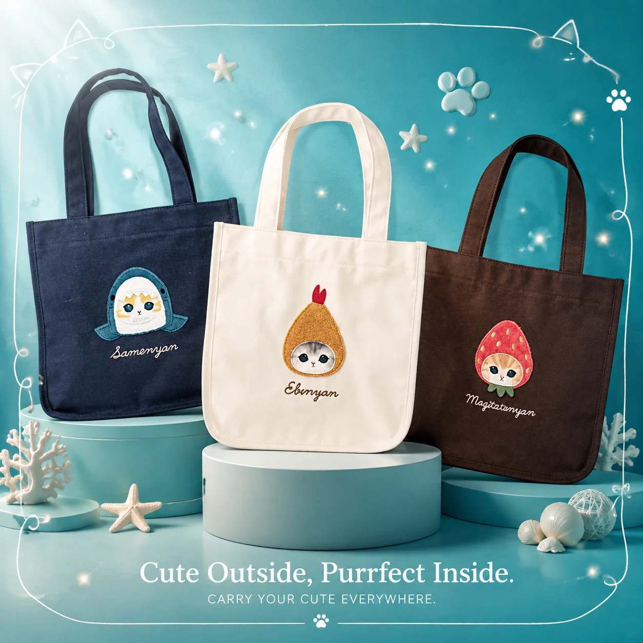 Japanese Mofusand Same Style N - огляд і ціна Women Bags Handmade